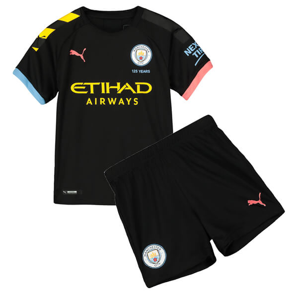 camisetas niños Manchester City 2020 segunda